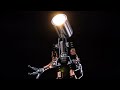 78Pcs DIY Metal Mechanical Mini Night Light Lamp Man Assembly Model Kit !! 　金属パーツから構成された可愛いロボットです。