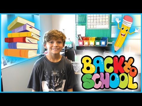 TYLER HAS BACK TO SCHOOL ORIENTATION FOR 5TH GRADE | We Are The Davises