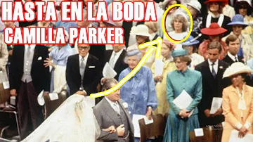 ¿Qué color llevaba Camilla en la boda de Diana?