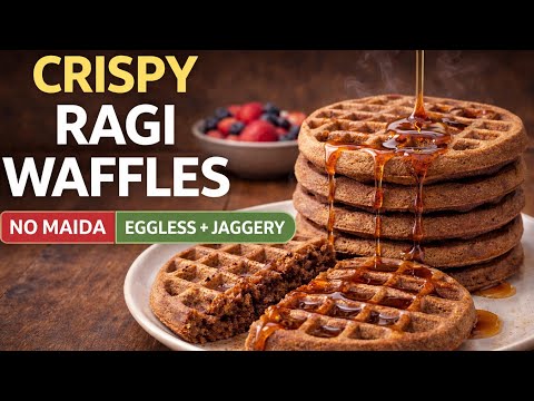 Ragi Waffles