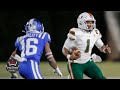 Miami Hurricanes vs. Duke Blue Devils | 2020 College Football Highlights