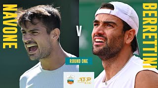 Matteo Berrettini Vs Mariano Navone Highlights Rolex Monte-Carlo Masters 2025