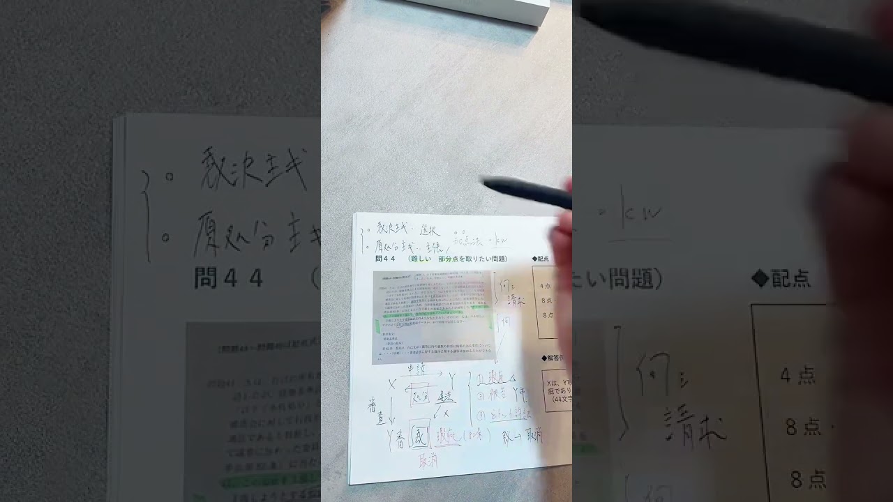 【特別公開・記述式】独学１発合格者が語る、令和７年度行政書士試験のガチな記述式採点基準【行政書士試験】