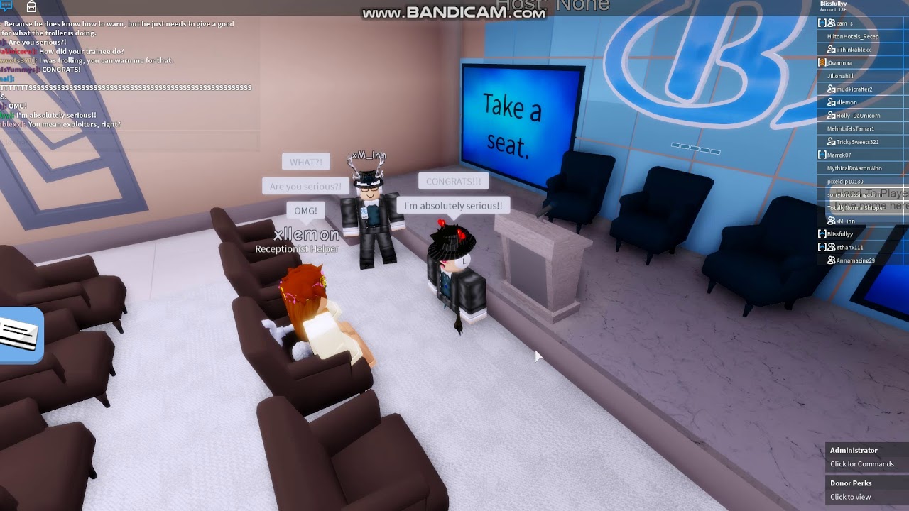 Xllemon S Promotion To Head Receptionist Bloxton Hotels By Blissfullyyrblx - bloxton hotels training center roblox