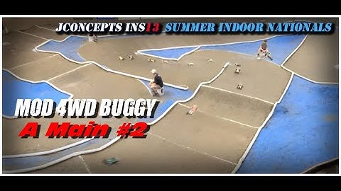 JConcepts INS13 - Summer Indoor Nationals - Mod 4wd Buggy A2