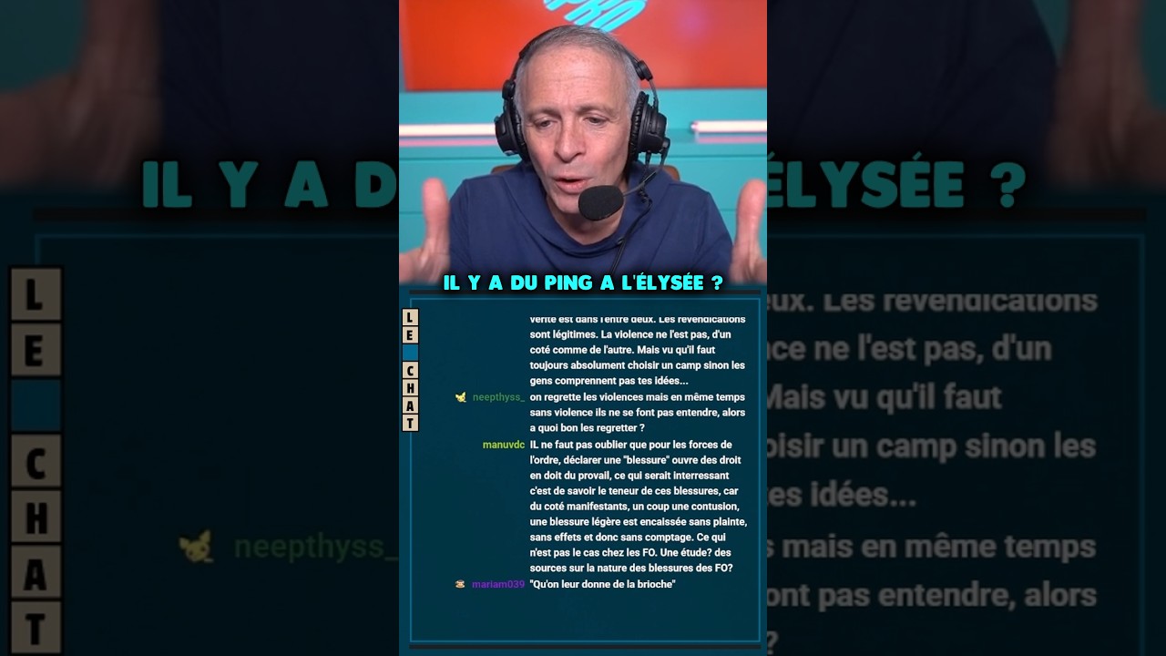 Autant de temps, pour que l'Elysée s'intéresse au mouvement lycéen ?