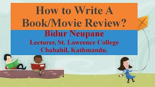 How to Write a Book/Movie Review