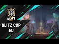 (RU) Blitz EU Cup 2020. Смотри игры лучших команд Европы!
