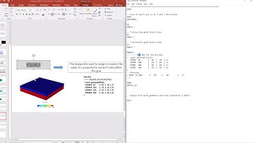 Reservoir Simulation with ECLIPSE - GRID SECTION