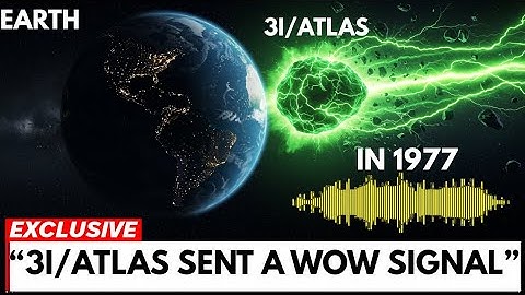 Avi Loeb: 3I/ATLAS Sent Us a Signal in 1977 (With 99% Certainty)