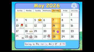 Starfall Calendar: 📅 May 21st