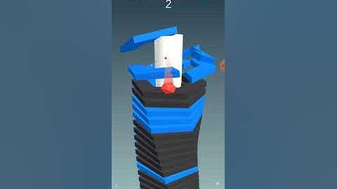 stack ball level 46 gameplay walkthrough