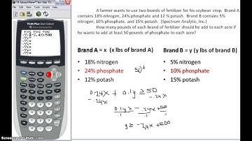 Linear Inequality Application 1
