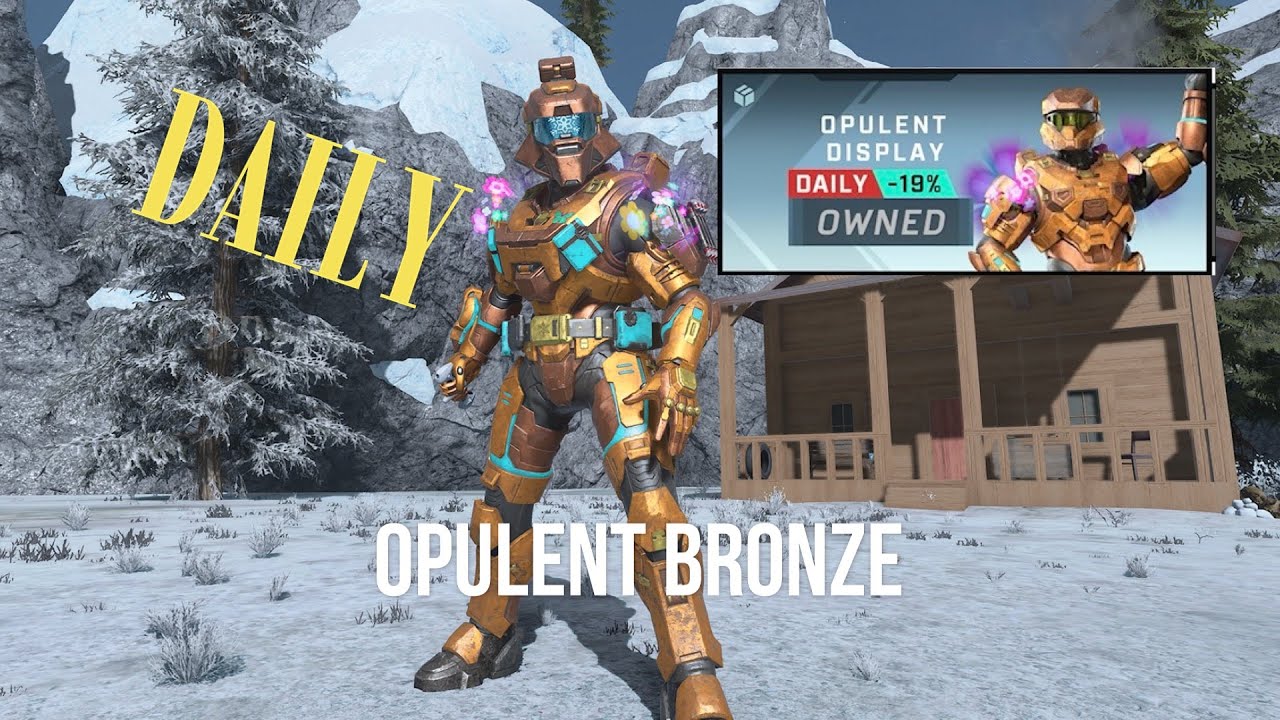 Fabulous and flowers - Opulent Display - Halo infinite Store Daily