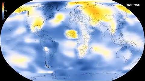 NASA: the Global temperature anomalies from 1880 to 2017