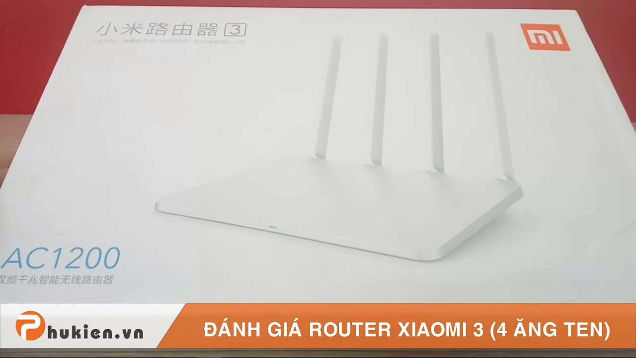 mi wifi router 3 pantip  Update New  Đánh giá bộ phát Wifi Router Xiaomi 3 (4 Ăng ten)