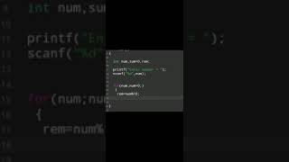 Coding | C language Excercise 82 | #shorts #programming
