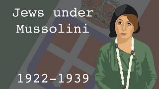 Jews under Mussolini (1922-1939)