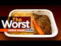 Which airline has the worst food?