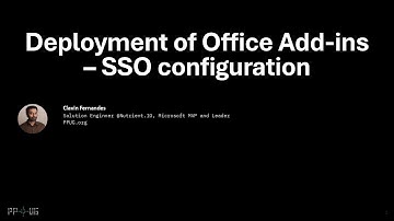 Deploying an Office Add-in with SSO to Azure App Service
