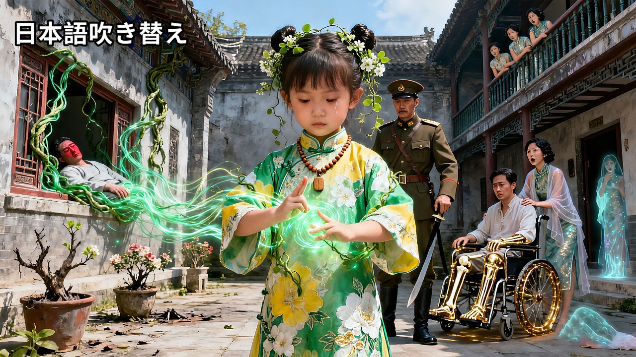 【日本語吹き替え】名家を追放された6歳の“厄介者”、実は千年の薬神様だった！？彼女が軍閥に迎えられてから、奇跡が連続発生——瀕死の長男が蘇り、破産寸前の名家が最盛期へ逆襲！名家は誰よりも溺愛する。