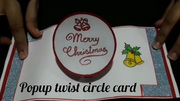 Easy to make Popup twist circle card tutorial