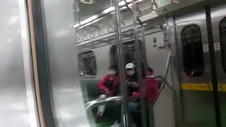 4183次經由宜蘭線開往湖口的EMU504+EMU516區間車，和432次經由花東線開往台東的普悠瑪自強號