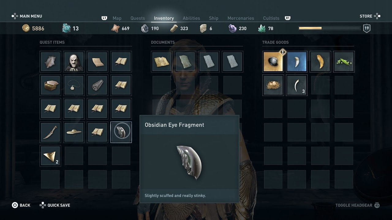 Руководство по достижениям и трофеям в AC Odyssey