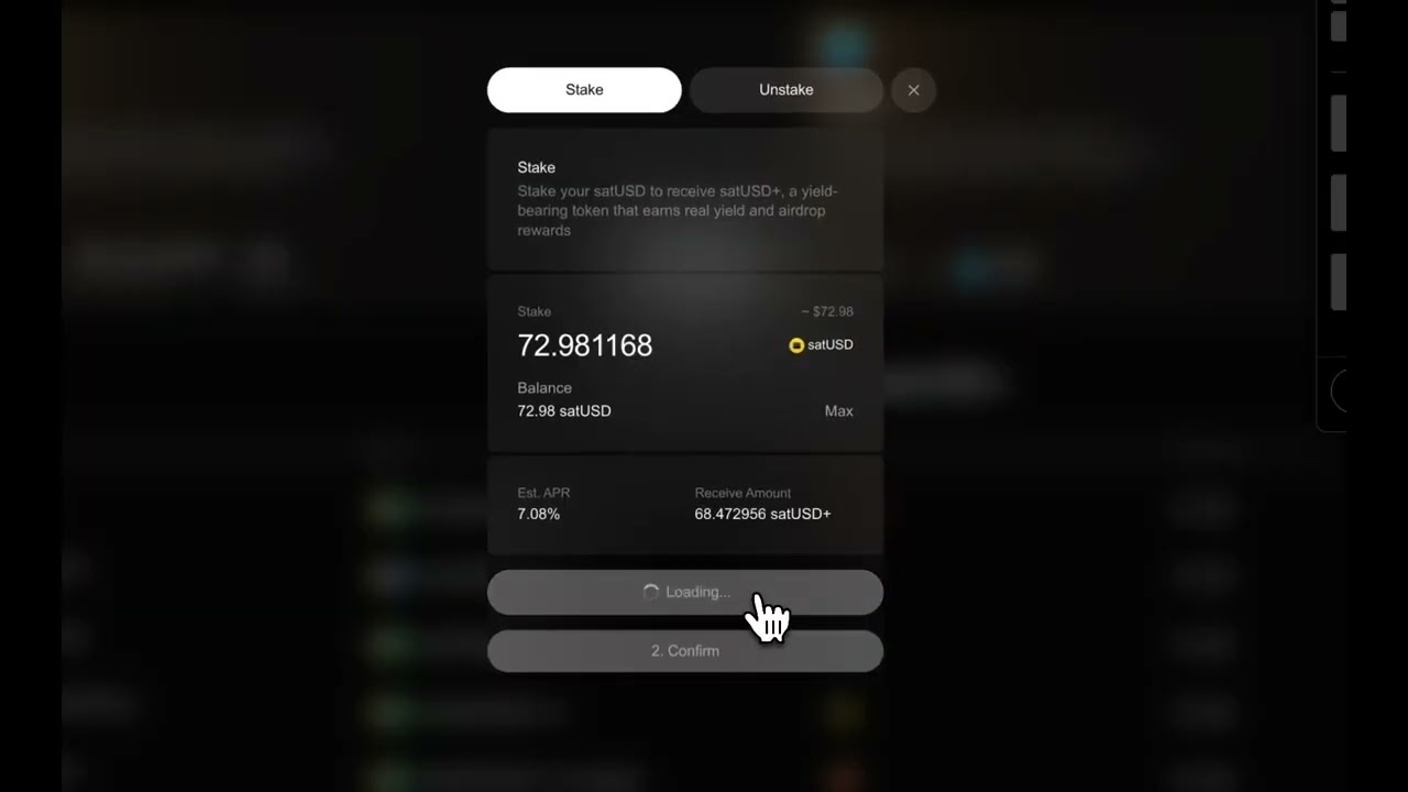 How to Mint satUSD | River Omni-CDP Tutorial