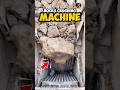 This Machine Breaks Giant Rocks Into Gravel in Seconds. #rock #stonecrusher #machine