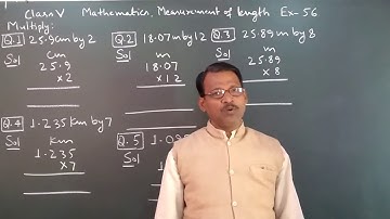 Class 5 Learning Mathematics Measurement of Length Ex 56 By Manoj Prasad Karn