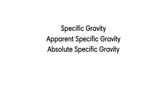 Specific Gravity | Absolute Specific Gravity | Apparent Specific Gravity | RL | civilengineering