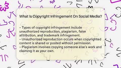 What Is Copyright Infringement On Social Media? - Everyday-Networking