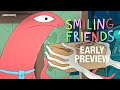 S2E3 PREVIEW: Allan's Paperclip Search | Smiling Friends | adult swim image