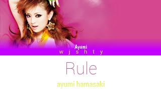 Ayumi Hamasaki (浜崎あゆみ) - Rule (Kan / Rom / Eng lyrics)