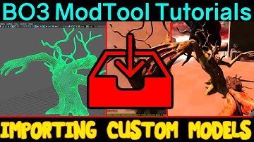 IMPORTING ONLINE MODELS TUTORIAL CUSTOM ZOMBIES BLACK OPS 3 MOD TOOLS