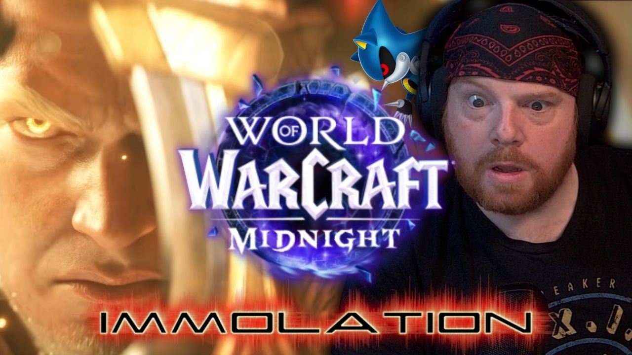Krimson KB Reacts - Arator Cinematic: Immolation | World of Warcraft: Midnight