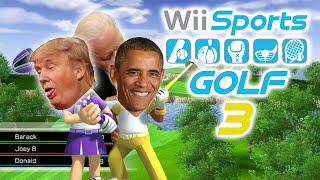 Presidents Play Wii Sports Golf - EXPERT