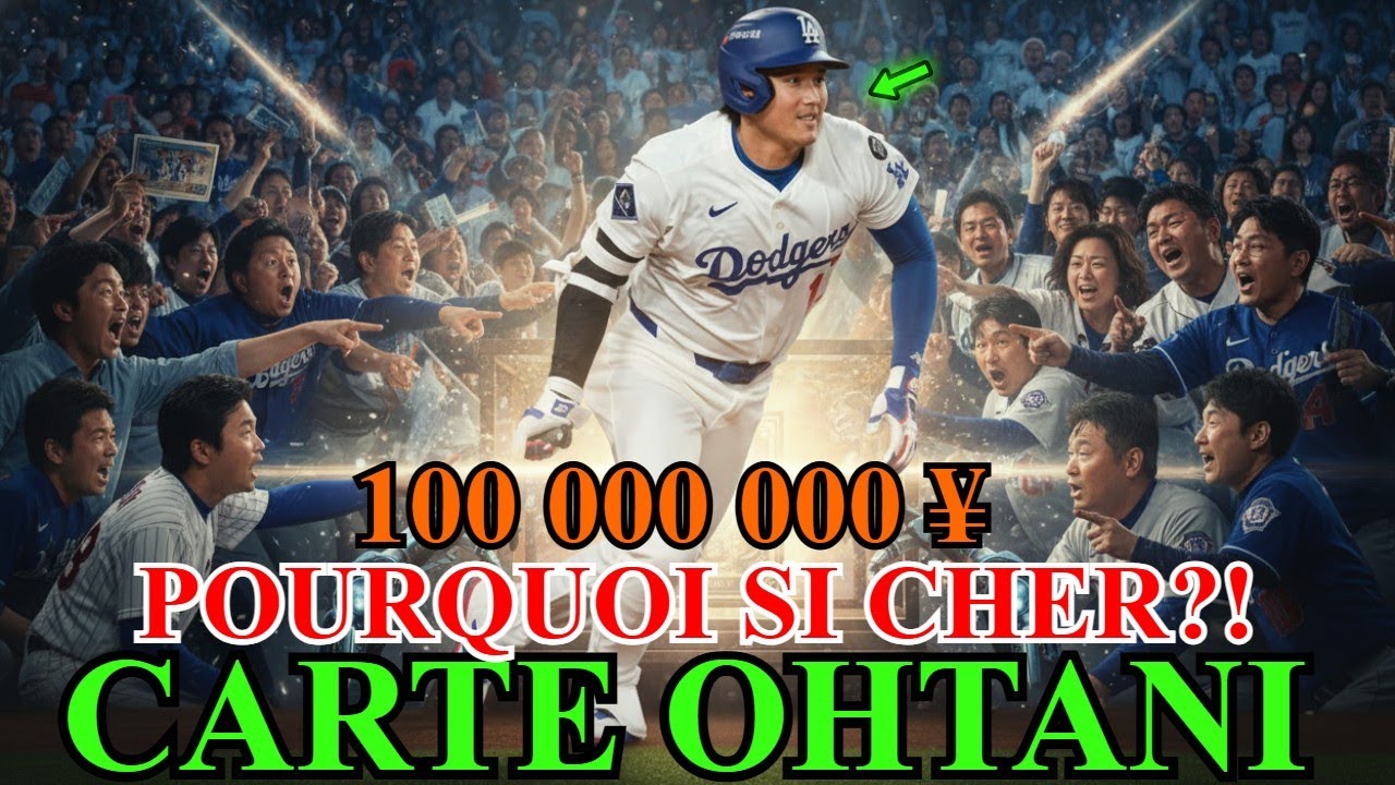 Carte Ohtani à 100M¥: Pourquoi cet objet unique est si cher?