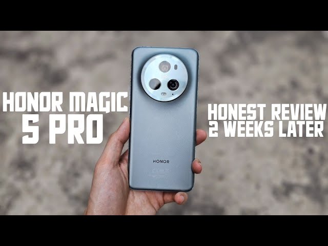 Honor Magic 5 Pro review: a touch away from greatness