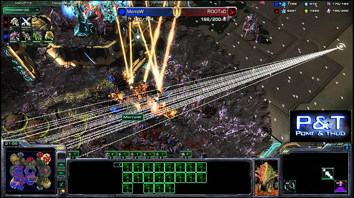 (HD546) ToD vs MorroW - PvZ - Heart of the Swarm Beta [FR]