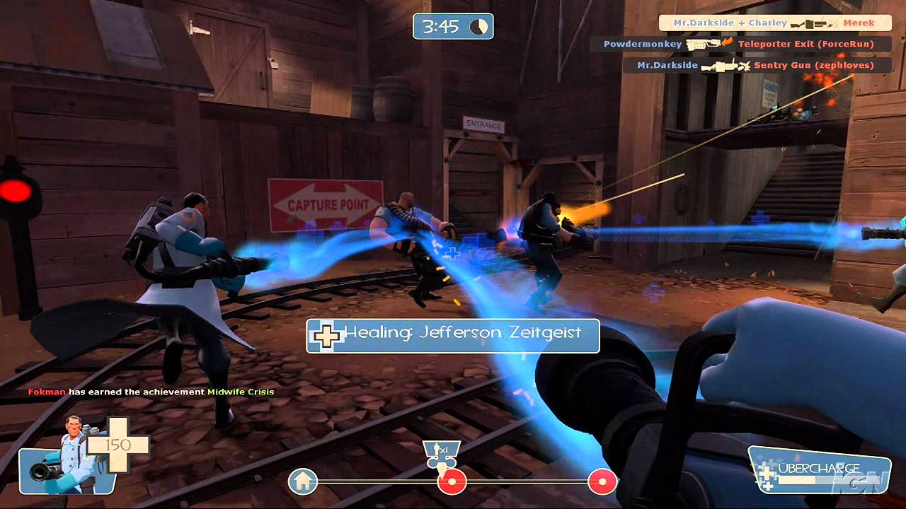 Team Fortress 2 PC Games Video - Moving to Point A