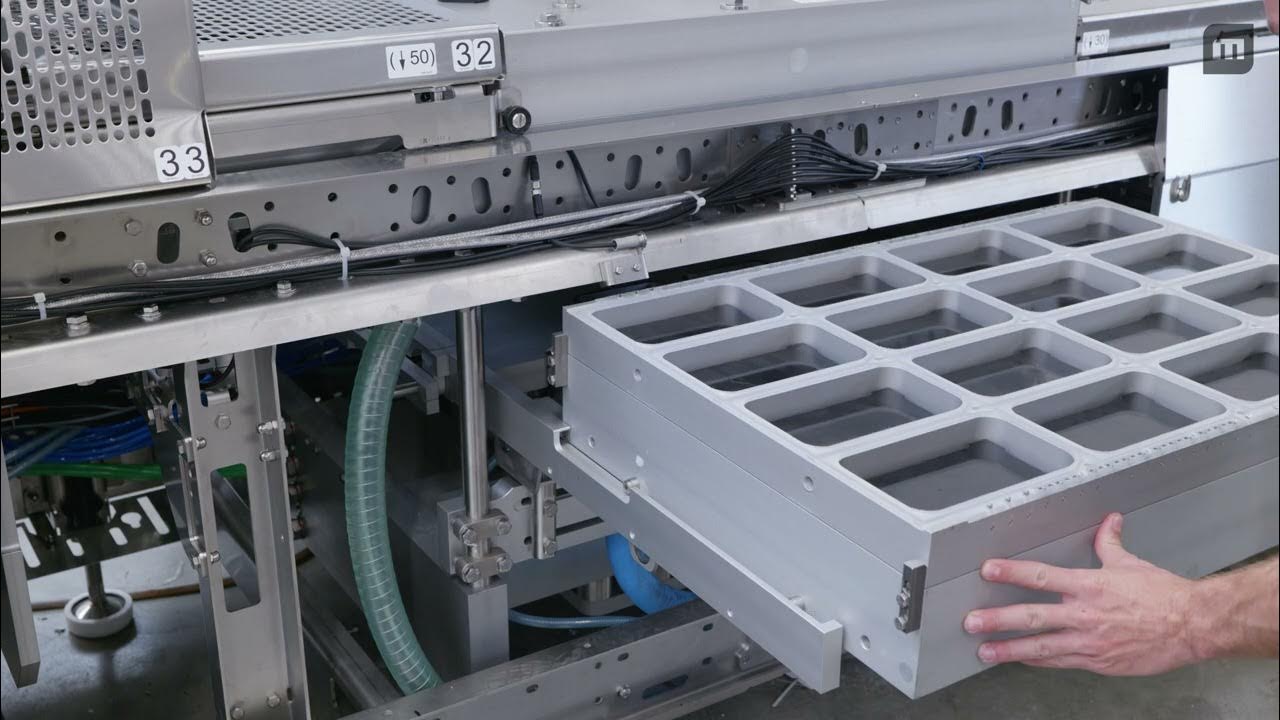 MULTIVAC R3 Thermoforming Packaging Machine Lower Drawer System