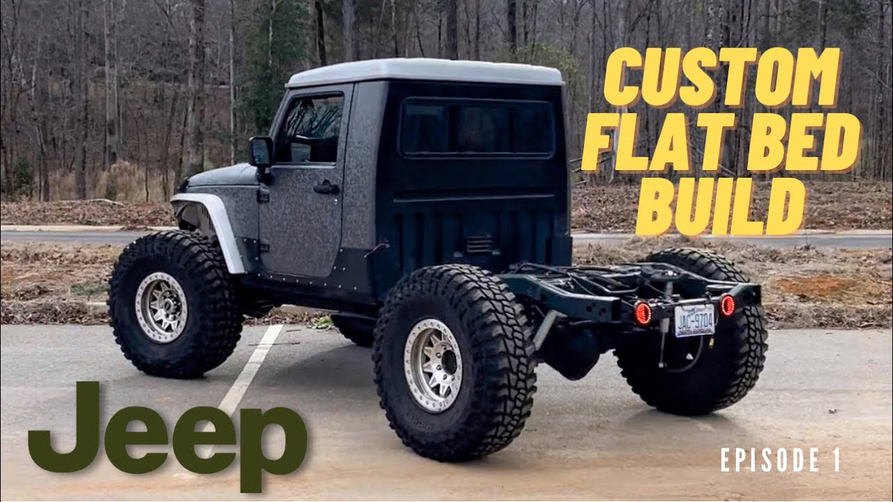 Building a Custom Flat Bed for my Jeep Wrangler - Episode 1 - YouTube