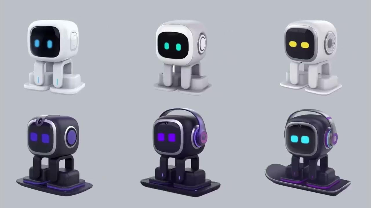 Replying to @suicique Emo AI Robot. Awesome desk pet to interact