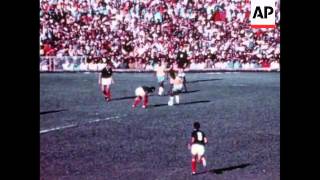 Pele Plays Last International For Brazil