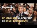Feijóo: "no queda más remedio que darle la palabra a los españoles de forma inmediata"