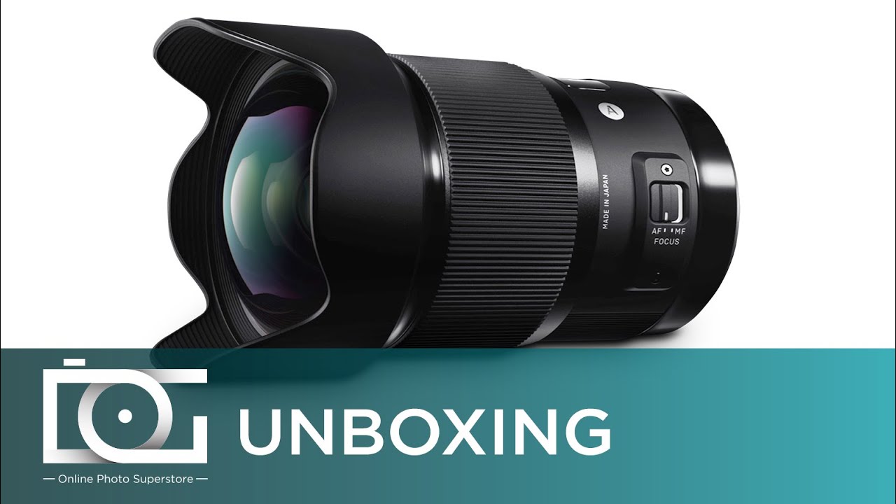 SIGMA 20mm F/1.4 DG HSM Art Lens For NIKON | Unboxing Overview