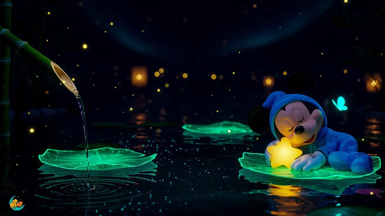 Засыпайте мгновенно сегодня ночью ✨ Расслабляющий водный поток • Прекратите слишком много думать ...