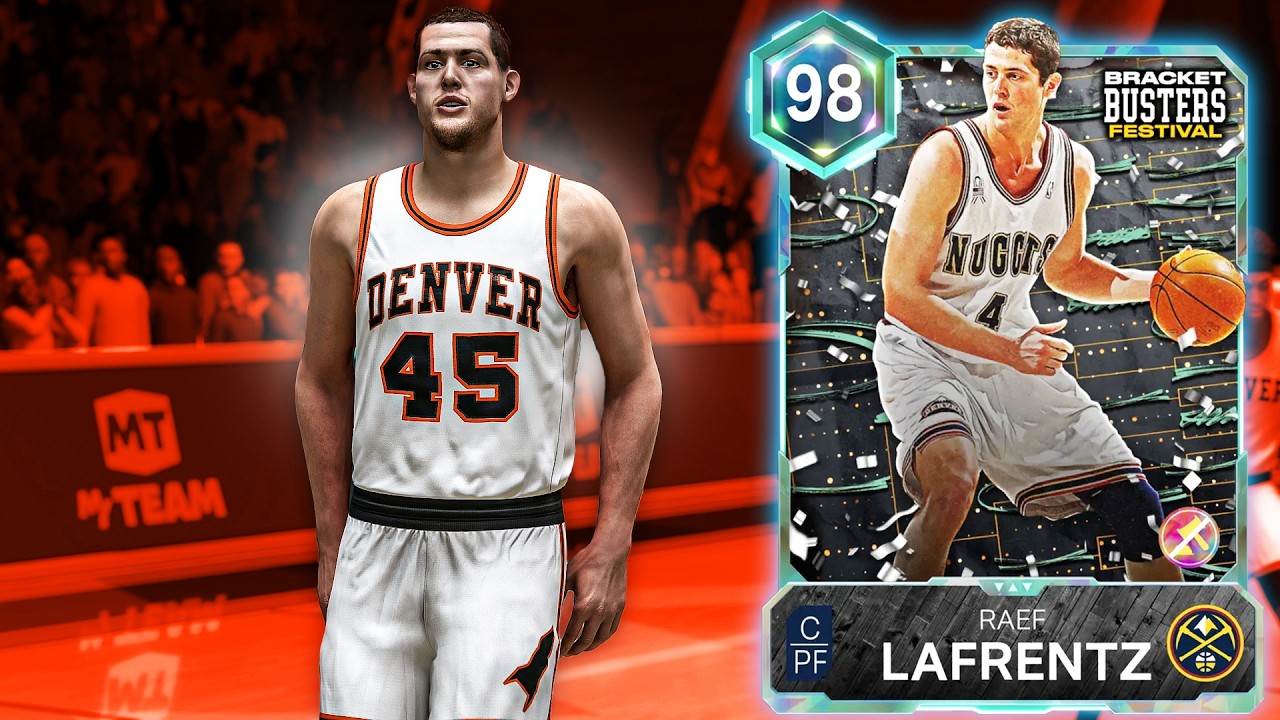 Raef LaFrentz Is A Must Have *Free* Card In NBA 2k26 Myteam! - YouTube